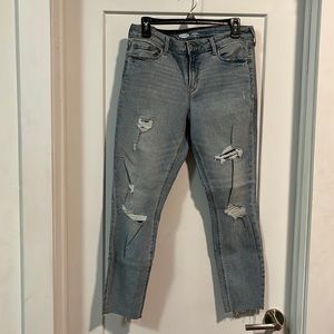 Old Navy Rockstar super skinny mid rose ankle